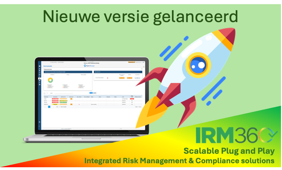 New release IRM360 Management Systems 🎉